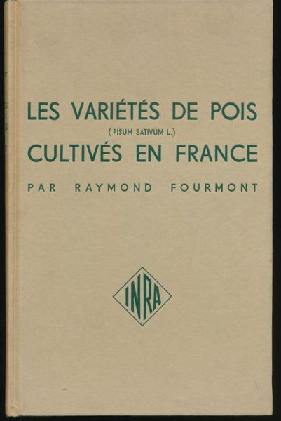 Les variétés de pois (pisum sativum L.) cultivés en France