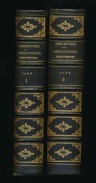 Constitutions européennes.