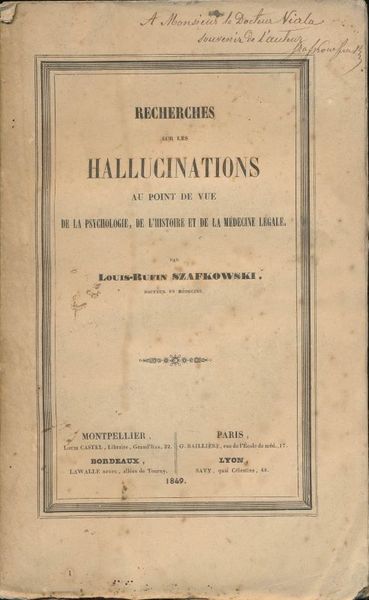 Recherches sur les hallucinations au point de vue de la …
