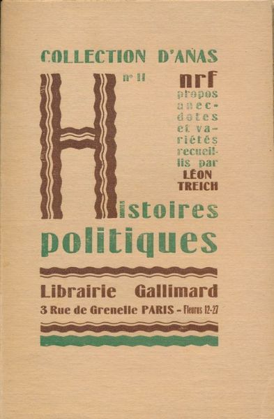 Histoires politiques
