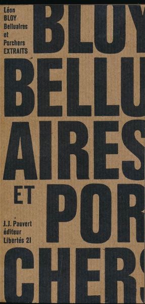 Belluaires et Porchers. Extraits