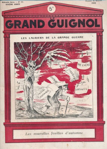 Le grand guignol. Pamphlet magasine. 34. Rentrée 1926