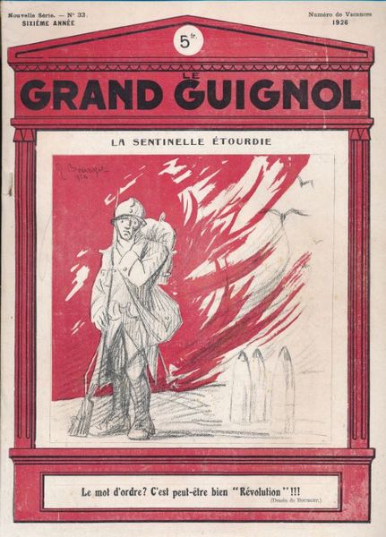 Le grand guignol. Pamphlet magasine. 33. Vacances 1926