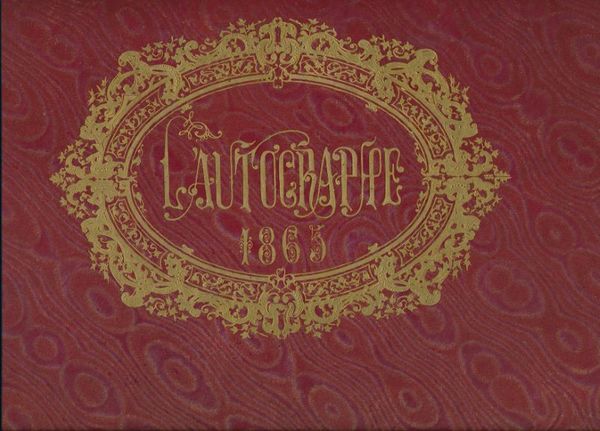 L'Autographe. 1865