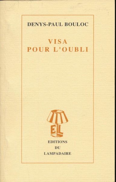 Visa pour l'oubli