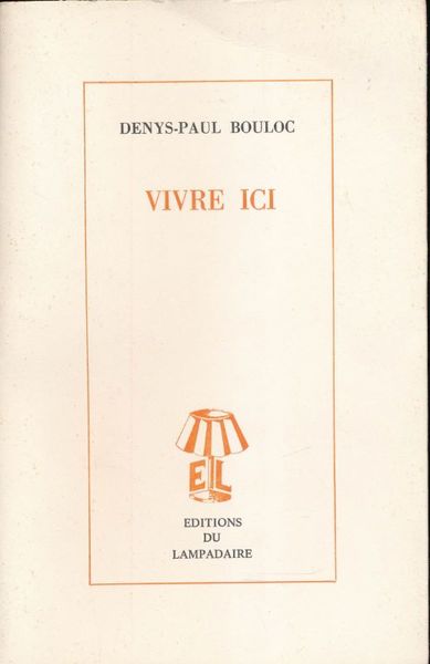 Vivre ici