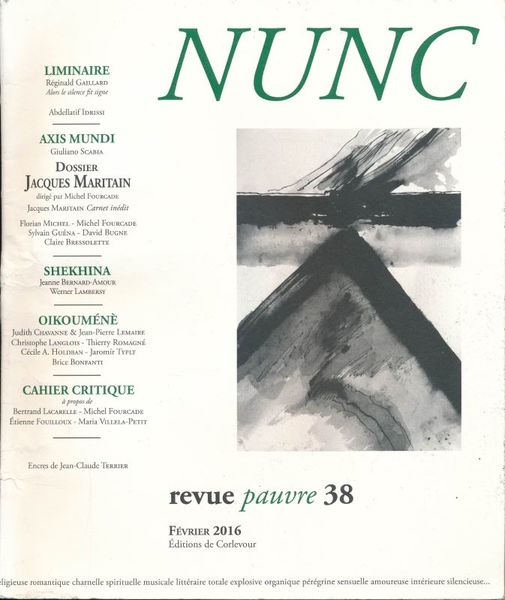 Nunc. Revue pauvre 38