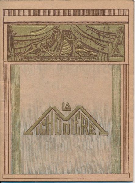 Théâtre de la Michaudière. Saison 1925 - 1926. Passionnément. Comédie …