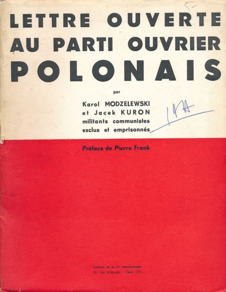 Lettre ouverte au parti ouvrier Polonais