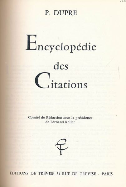 Encyclopédie des citations
