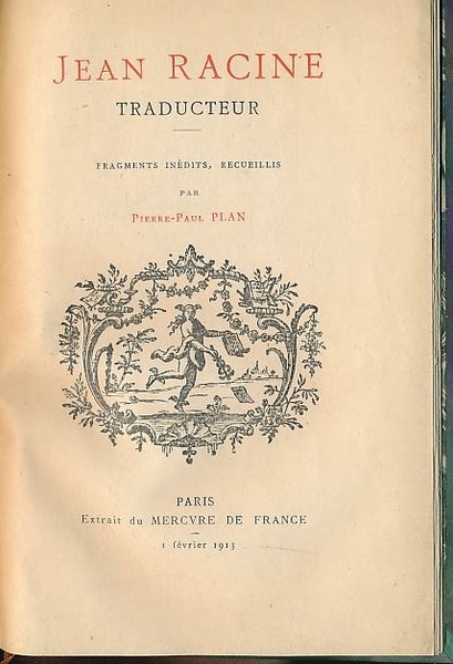 Jean Racine traducteur