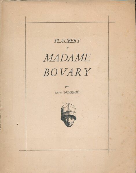Flaubert et Madame Bovary