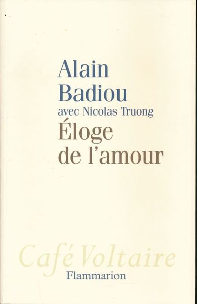 Eloge de l'amour