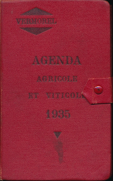 Agenda agricole et viticole 1935