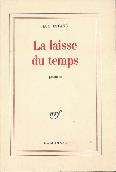La laisse du temps
