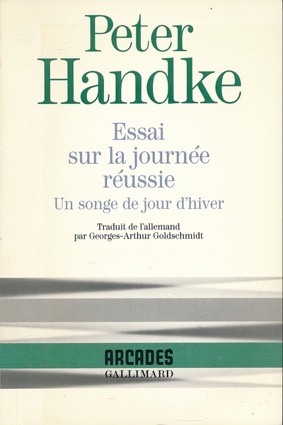 Essai sur la journée réussie. Un songe de jour d'hiver