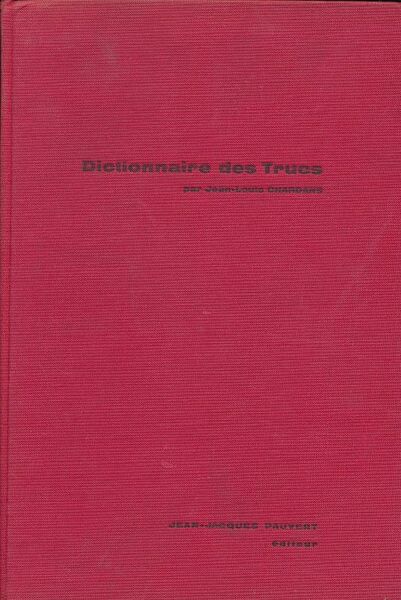 Dictionnaire des trucs
