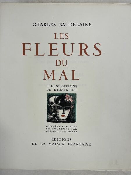Les Fleurs du Mal