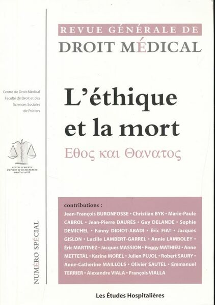 L'éthique et la mort