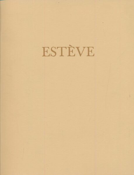 Estève. Fusains et vrayons de couleur