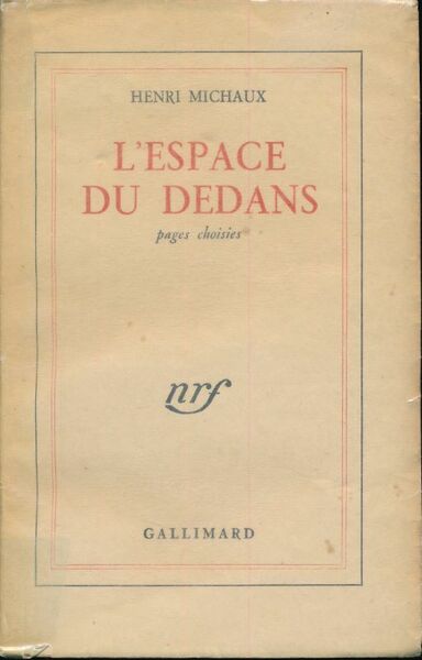 L'espace du dedans