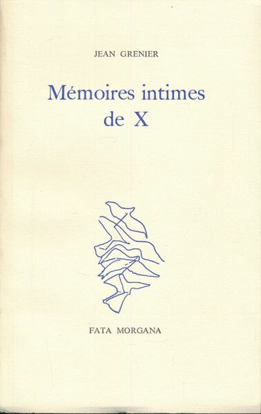 Mémoires intimes de X