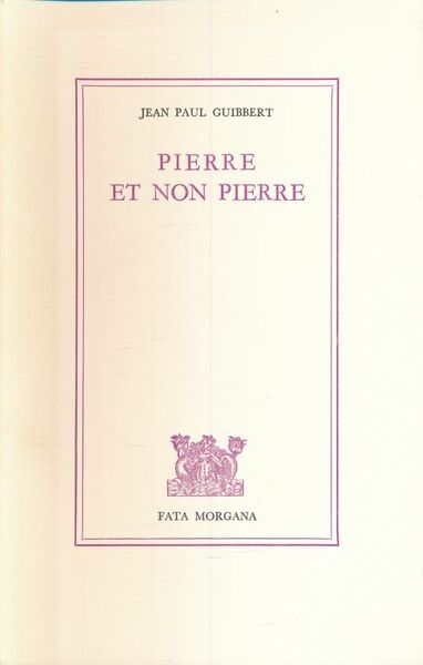 Pierre et non Pierre