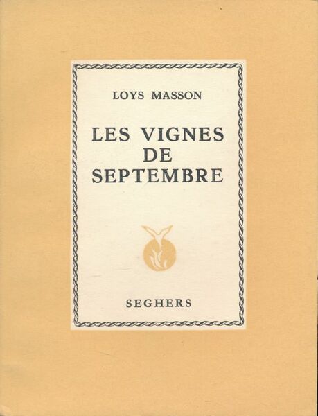 Les vignes de septembre