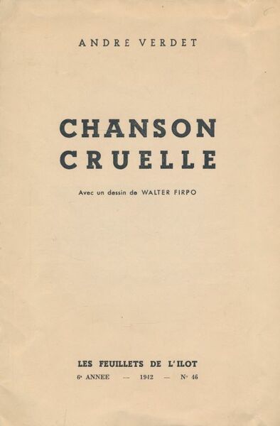 Chanson cruelle