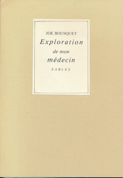 Exploration de mon médecin