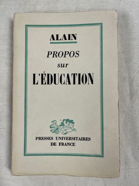 Propos su l'éducation