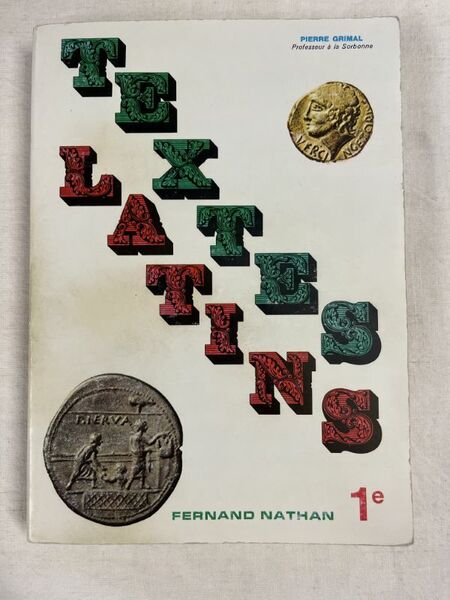 textes latins. 1e