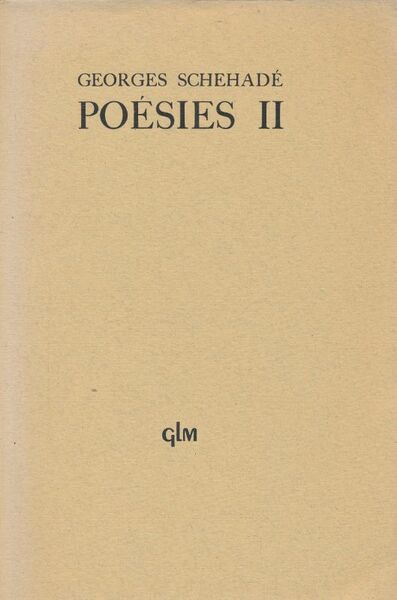Poésies II