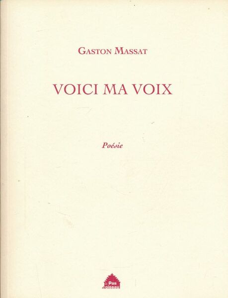 Voici ma voix
