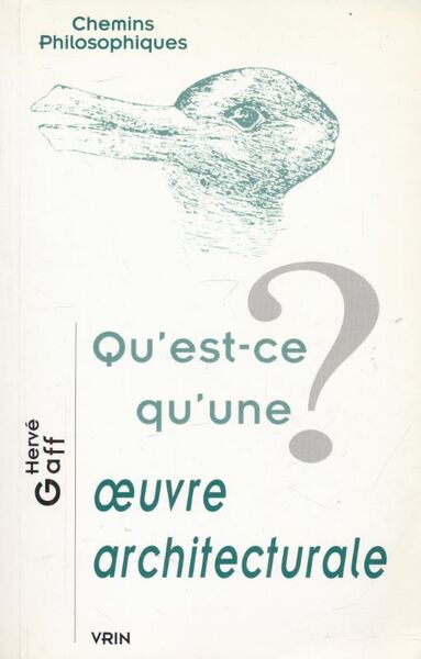 Qu'est ce qu'une oeuvre architecturale ?