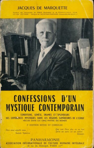 Confessions d'un mystique contemporain