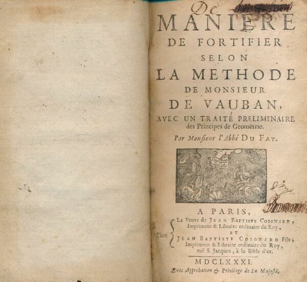 Manière de fortifier selon la méthode de Monsieur de Vauban, …