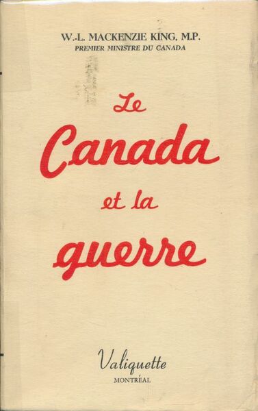 Le Canada et la guerre