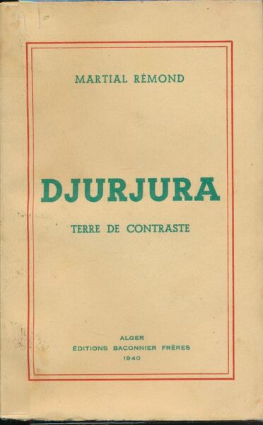 Djurjura. Terre de contraste