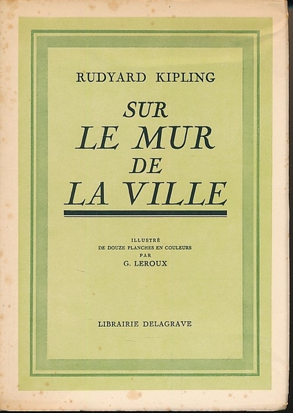 Sur le mur de la ville