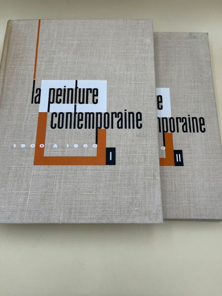 La peinture contemporaine de 1900 à 1960. Complet 2 volumes