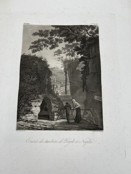 Vues des monumens antiques de Naples gravées à l'Aqua-tinta ; …