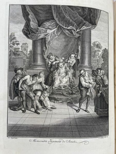 Les principales avantures de l'admirable Don Quichotte représentées en figures …