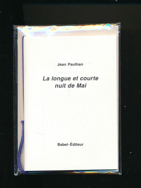 La longue et courte nuit de mai
