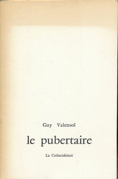 Le pubertaire
