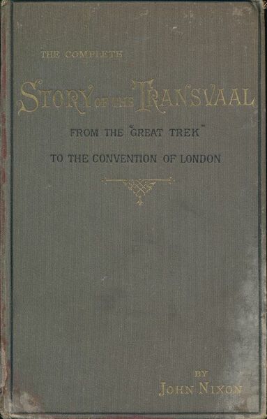 The Complete Story Of The Transvaal