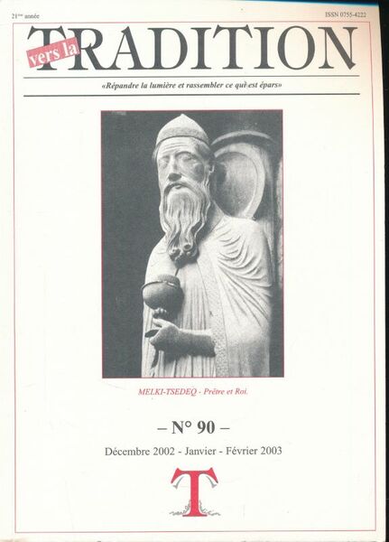 Vers la tradition. 90