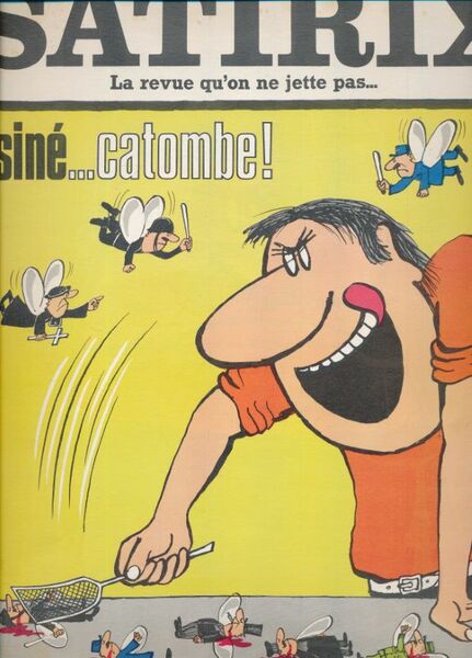 Satirix. La revue qu'on ne jette pas. N°4. Siné. Catombe!