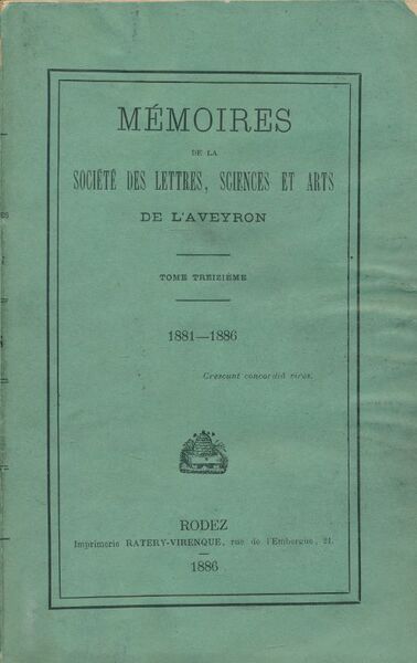 Mémoires de la Société des Lettres, Sciences et Arts de …