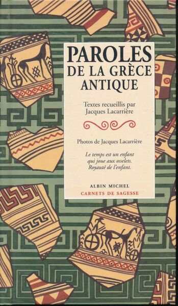 Paroles de la Grèce Antique